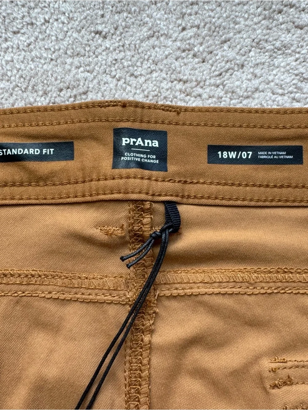 prAna Halle Short Plus II Earthbound Hiking Shorts 18W NWT